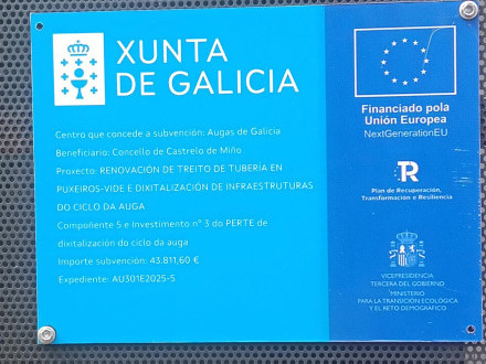 actuaci�ns para minimizar as perdas de auga en concellos